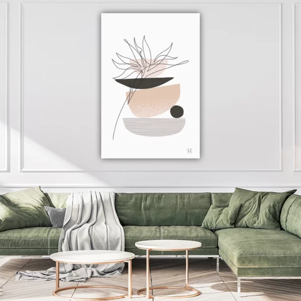 ToF Wanddecoratie tropische bloem