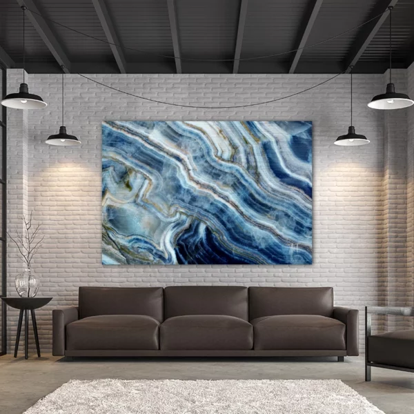 ToF Wanddecoratie natuur onyx marmer