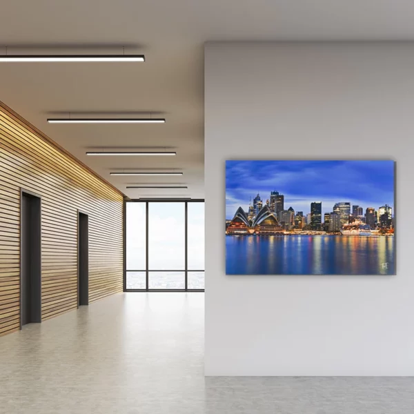 ToF Wanddecoratie skyline Sydney stad
