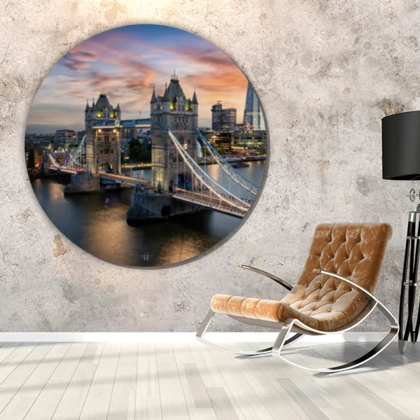 ToF Muurcirkel skyline Londen Tower Bridge