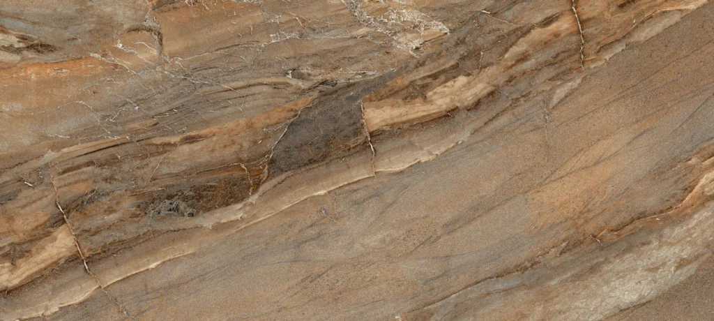 ToF Behang marmer bruintinten