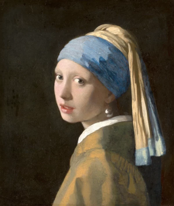 ToF Behang schilderij Meisje met de parel, Johannes Vermeer