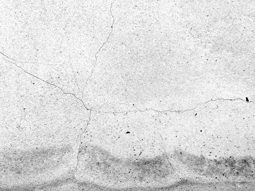 ToF Fotobehang grijs met scheuren