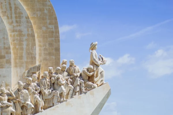 ToF Fotobehang stad monument Padrao dos Descobrimentos