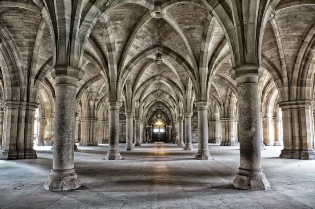 ToF Fotobehang gebouwen The Cloisters of Glasgow