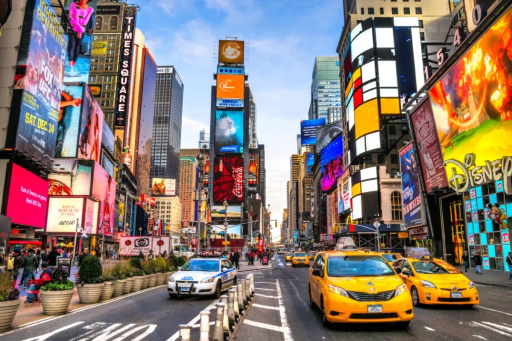 ToF Fotobehang New York, Times Square