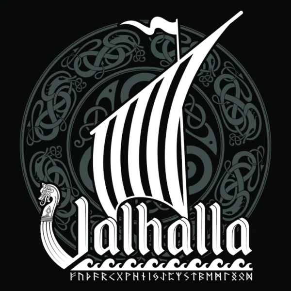 ToF Behang mensen Vikingenlogo walhalla