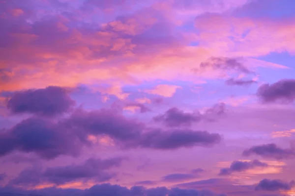 ToF Behang wolken paars en oranje tinten