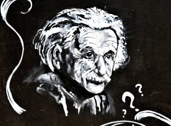 ToF Behang mensen Albert Einstein