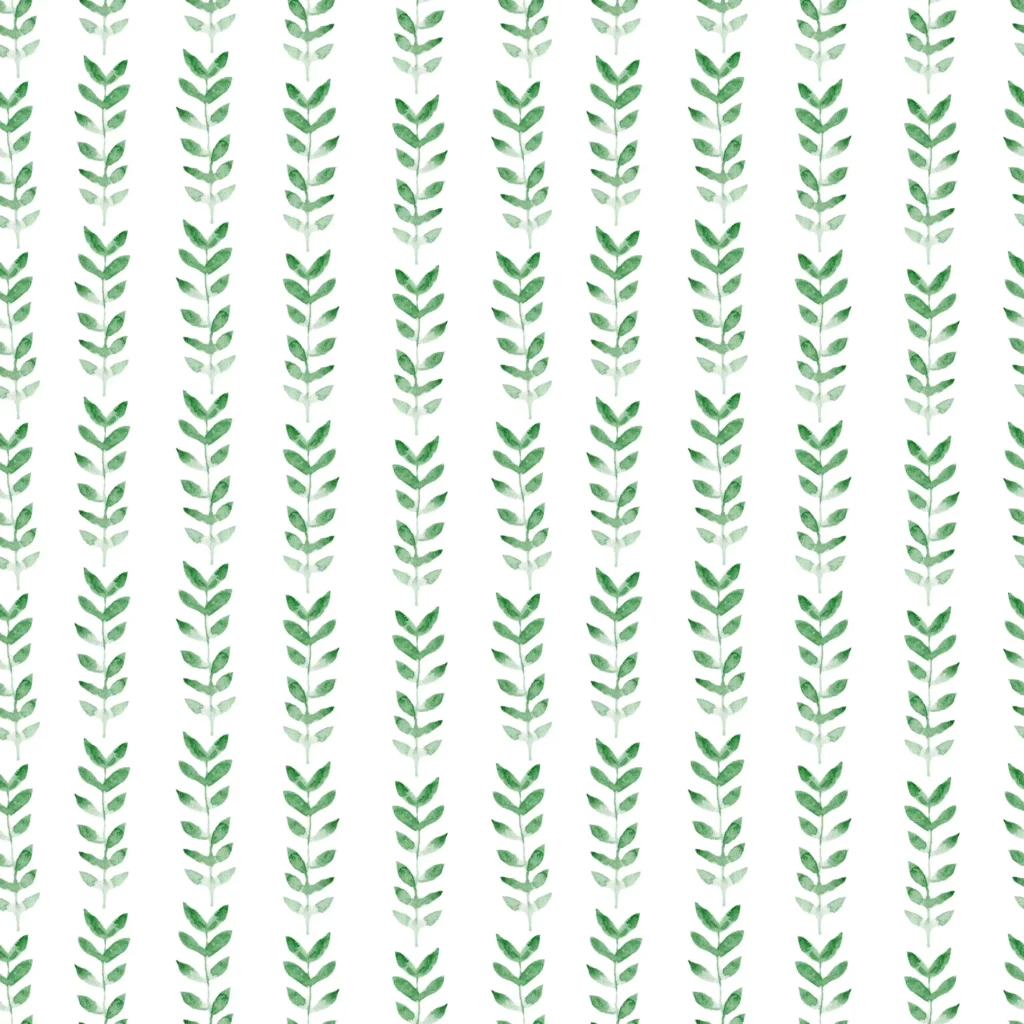 ToF Behang lente groene bladeren patroon