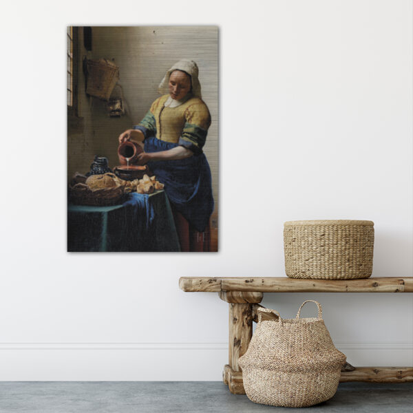 ToF Wanddecoratie kunst Het melkmeisje, Johannes Vermeer