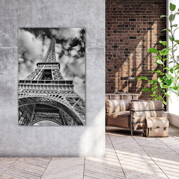 ToF Wanddecoratie Parijs, Eiffeltoren zwart-wit