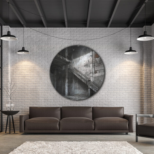 ToF Muurcirkel oude gebouwen verlaten fabriek